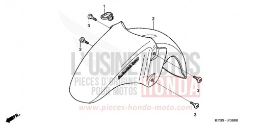 FRONT FENDER NSS2501 de 2001